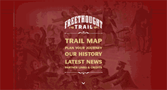 Desktop Screenshot of freethought-trail.org